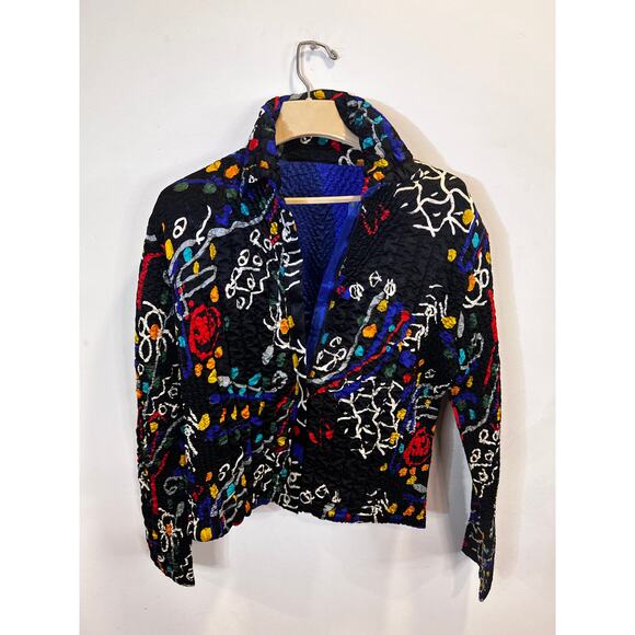 Clowncore/Kidcore Stretchy Multicolor Jacket - OSFM - Picture 1 of 4